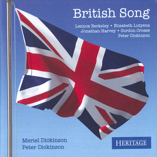 Imagen de apoyo de  Vocal Music - BERKELEY, L. / LUTYENS, E. / HARVEY, J. / CROSSE, G. / DICKINSON, P. (British Song) (M. Dickinson, P. Dickinson)