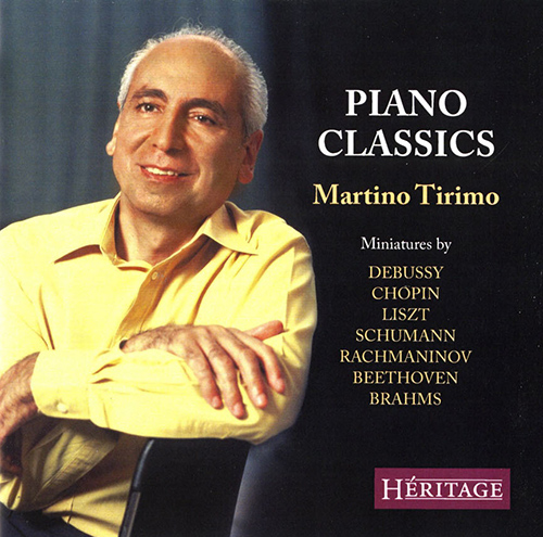 Imagen de apoyo de  Piano Recital: Tirimo, Martino - DEBUSSY, C. / CHOPIN, F. / LISZT, F. / SCHUMANN, R. / RACHMANINOV, S. / BEETHOVEN, L. van / BRAHMS, J.