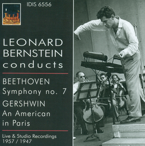 Imagen de apoyo de  BEETHOVEN, L. van: Symphony No. 7 / GERSHWIN, G.: An American in Paris (Boston Symphony, RCA Victor Orchestra, Bernstein) (1957, 1957)