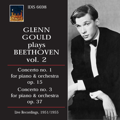 Imagen de apoyo de  BEETHOVEN, L. van: Piano Concertos Nos. 1 and 3 (Gould, CBC Symphony, Toronto Orchestra, E. Macmillan) (1951, 1955)