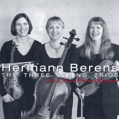 Imagen de apoyo de  BERENS, H.: String Trios Nos. 1-3 (The Three String Trios) (Trio ZilliacusPerssonRaitinen)