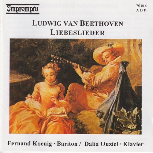 Imagen de apoyo de  BEETHOVEN, L. van: Liebeslieder (Koenig, Ouziel)