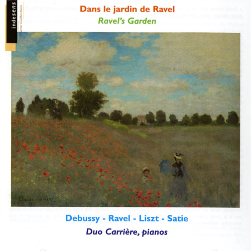 Imagen de apoyo de  Piano Duo Recital: Duo Carrière - SATIE, E. / DEBUSSY, C. / RAVEL, M. (Dans le jardin de Ravel)
