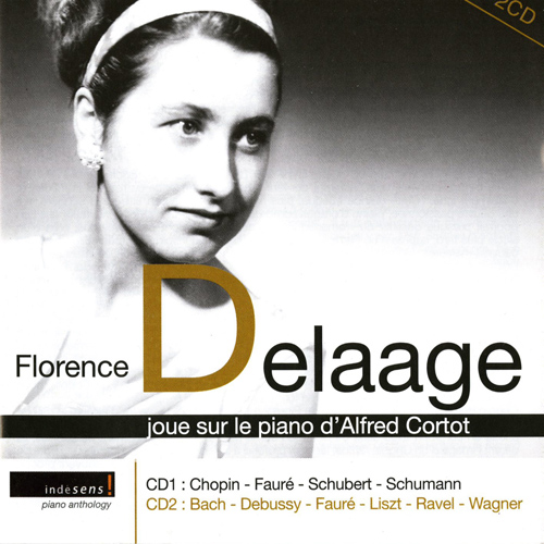 Imagen de apoyo de  Piano Recital: Delaage, Florence - CHOPIN, F. / SCHUMANN, R. / SCHUBERT, F. / FAURÉ, G. / BACH, J.S. / LISZT, F. (Sur le piano d'Alfred Cortot)