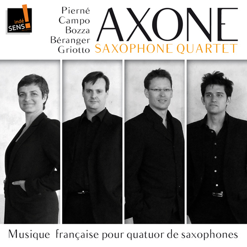 Imagen de apoyo de  Saxophone Quartet Recital: Axone Saxophone Quartet - PIERNÉ, G. / CAMPO, R. / BOZZA, E. / BÉRANGER, S. / GRIOTTO, S.