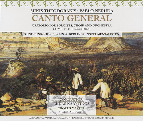 Imagen de apoyo de  THEODORAKIS, M.: Canto General