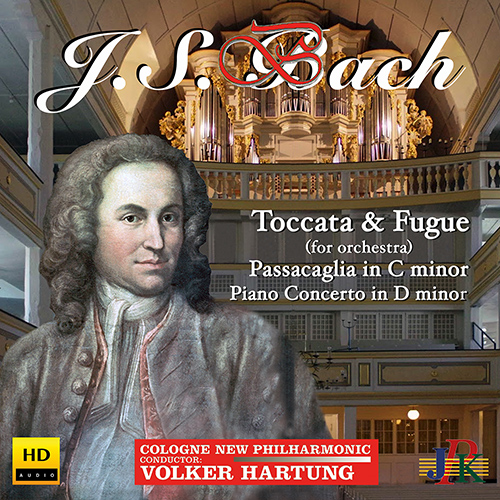 Imagen de apoyo de  BACH, J.S.: Toccata and Fugue, BWV 565 (arr. V. Hartung for orchestra) (Cologne New Philharmonic, V. Hartung)
