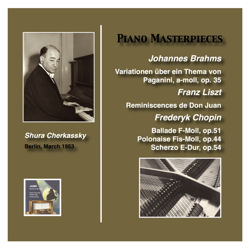 Imagen de apoyo de  PIANO MASTERWORKS - Shura Cherkassky (1953)