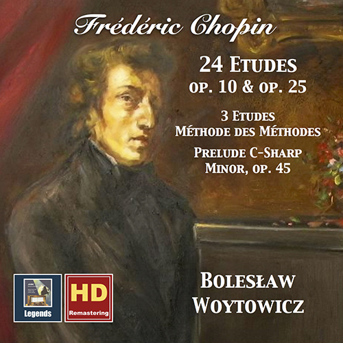 Imagen de apoyo de  CHOPIN, F.: Etudes, Opp. 10 and 25 / Prelude, Op. 45 (B. Woytowicz)