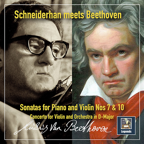 Imagen de apoyo de  BEETHOVEN, L. van: Violin Sonatas Nos. 7 and 10 / Violin Concerto (Schneiderhan meets Beethoven) (W. Schneiderhan, C. Seemann, Sawallisch)