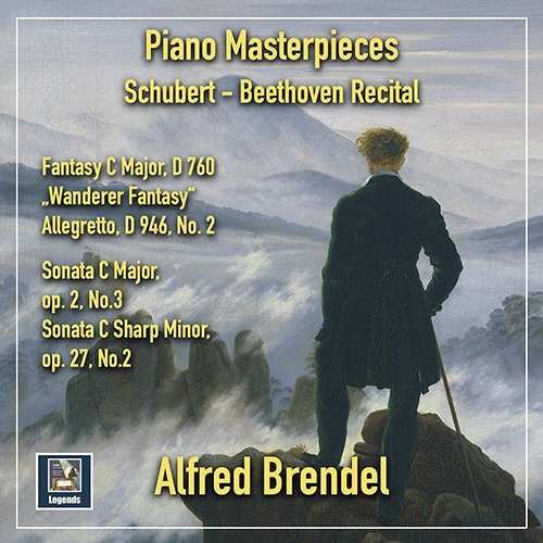 Imagen de apoyo de  Piano Recital: Brendel, Alfred - SCHUBERT, F. / BEETHOVEN, L. van (Piano Masterpieces - Schubert - Beethoven Recital)