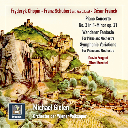 Imagen de apoyo de  CHOPIN, F.: Piano Concerto No. 2 / LISZT, F.: Schubert - Wanderer Fantasy / FRANCK, C.: Symphonic Variations (Alfred Brendel, Gielen)