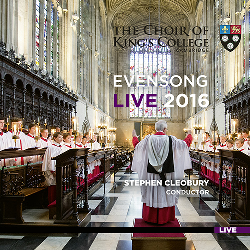 Imagen de apoyo de  Choral Concert: King's College Choir, Cambridge - PARRY, H. / STANFORD, C.V. / VAUGHAN WILLIAMS, R. / WALTON, W. / PURCELL, H. (Evensong Live 2016)
