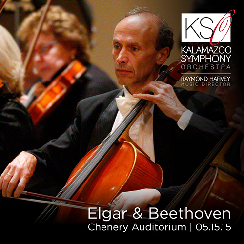 Imagen de apoyo de  ELGAR, E.: Froissart Overture / BEETHOVEN, L. van: Symphony No. 5 (Kalamazoo Symphony, R. Harvey)