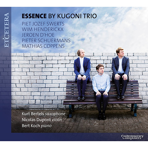 Imagen de apoyo de  Chamber Music (Trio) - SWERTS, P. / HENDERICKX, W. / D'HOE, J. / SCHUERMANS, P. / COPPENS, M. (Essence) (Kugoni Trio)