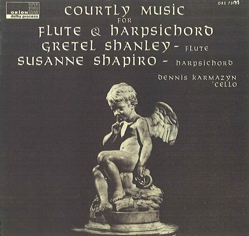 Imagen de apoyo de  Flute and Harpsichord Music - BACH, J.C.F. / BLAVET, M. / HOTTETERRE, J. / SEIXAS, C. de / RICHTER, F.X. (Shanley, Karmazyn, Shapiro) (Courtly Music)