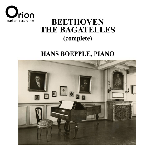 Imagen de apoyo de  BEETHOVEN, L. van: Bagatelles, Opp. 33, 119, 126 / Für Elise (Boepple)