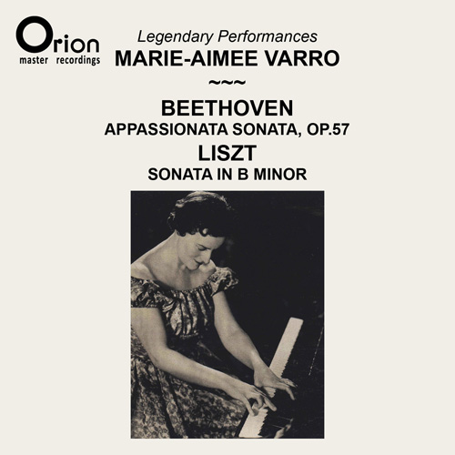 Imagen de apoyo de  BEETHOVEN, L. van: Piano Sonata No. 23, "Appassionata" / LISZT, F.: Piano Sonata in B Minor (Varro)