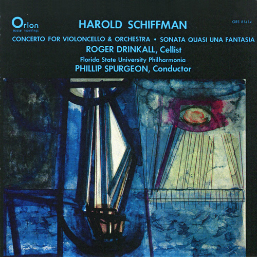 Imagen de apoyo de  SCHIFFMAN, H.: Cello Concerto / Sonata quasi una Fantasia (Drinkall, Florida State University Symphony, Spurgeon)