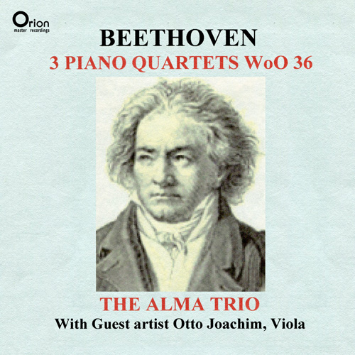 Imagen de apoyo de  BEETHOVEN, L. van: Piano Quartets, WoO 36 (Alma Trio, O. Joachim)