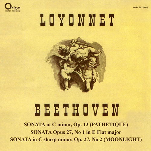 Imagen de apoyo de  BEETHOVEN, L. van: Piano Sonatas Nos. 8, "Pathétique", 13 and 14, "Moonlight" (Loyonnet)
