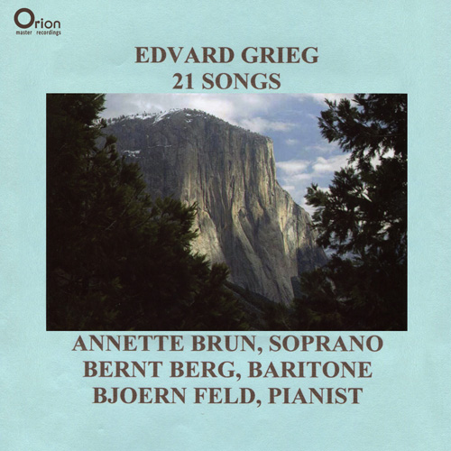 Imagen de apoyo de  GRIEG, E.: Songs (Brun, B. Berg, Feld)