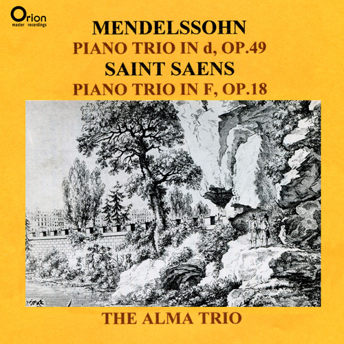 Imagen de apoyo de  MENDELSSOHN, Felix: Piano Trio No. 1 / SAINT-SAËNS, C.: Piano Trio No. 1 (Alma Trio)