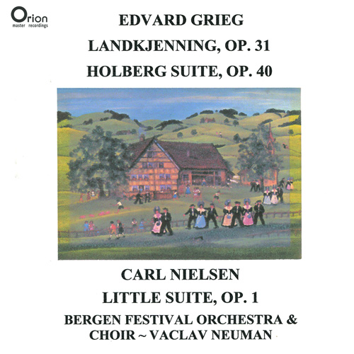 Imagen de apoyo de  GRIEG, E.: Landkjenning / Holberg Suite / NIELSEN, C.: Suite for Strings (Bergen Festival Chorus and Orchestra, V. Neumann)