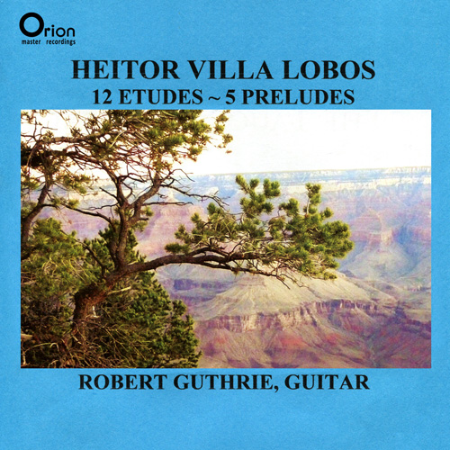 Imagen de apoyo de  VILLA-LOBOS, H.: 12 Etudes / 5 Preludes (Guthrie)