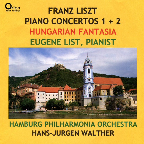 Imagen de apoyo de  LISZT, F.: Piano Concertos Nos. 1 and 2 / Hungarian Fantasy (List, Hamburg Philharmonia, Walther)