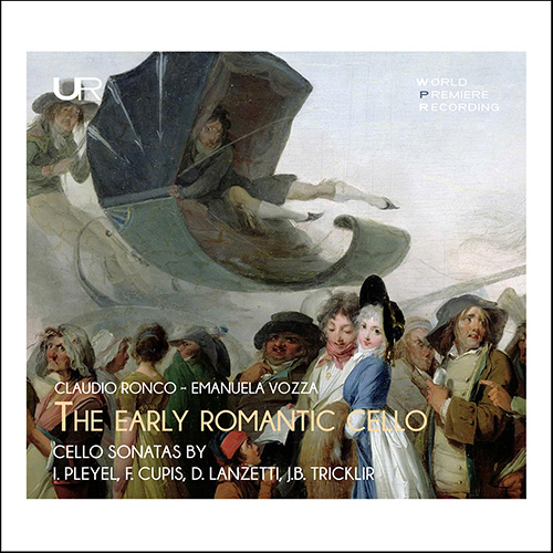 Imagen de apoyo de  Cello Recital: Ronco, Claudio - PLEYEL, I.J. / RENOUSSARD, F.C. de / LANZETTI, D. / TRICKLIR, J.B. (The Early Romantic Cello)