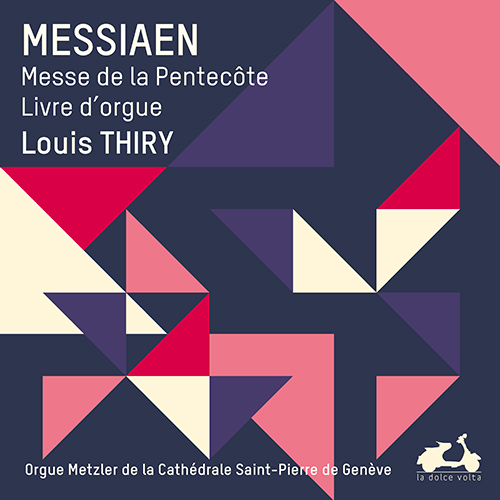 Imagen de apoyo de  MESSIAEN, O.: Œuvre pour orgue (L'), Vol. 2 - Messe de la Pentecôte / Livre d'orgue (Thiry)