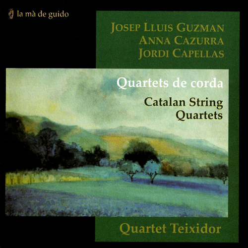 Imagen de apoyo de  GUZMAN, J.L.: A la memoria d'Amadeu Vives / CAZURRA, A.: String Quartet No. 1 / CAPELLAS, J.: 4 Estampes (Quartet Teixidor)