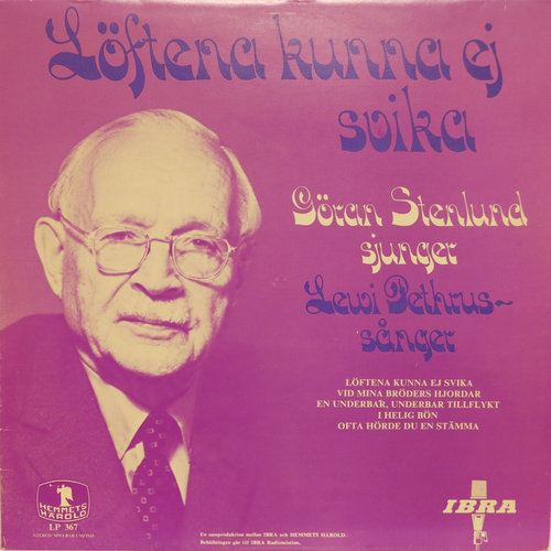 Imagen de apoyo de  Vocal Recital (Baritone): Stenlund, Göran - BARRATT, T. / KIRKPATRICK, W.J. / PETRUS, L. / THOMPSON, H.S. (Löftena kunna ej svika)