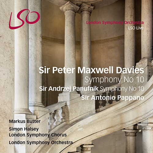 Imagen de apoyo de  MAXWELL DAVIES, P.: Symphony No. 10 / PANUFNIK, A.: Symphony No. 10 (Butter, London Symphony Chorus and Orchestra, Pappano)