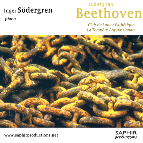 Imagen de apoyo de  BEETHOVEN, L. van: Piano Sonatas Nos. 8, "Pathétique", 14, "Moonlight", 17,  "Tempest" and 23, "Appassionata" (Sodergren)