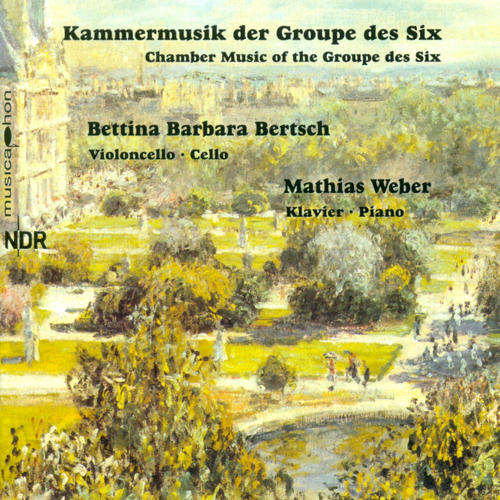 Imagen de apoyo de  HONEGGER, A.: Cello Sonatina / POULENC, F.: Cello Sonata / MILHAUD, D.: Cello Sonata, Op. 377 (Chamber Music of the Groupe des Six) (Bertsch, Weber)