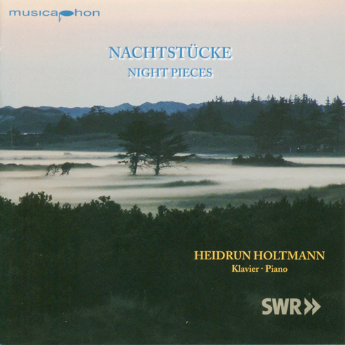 Imagen de apoyo de  Piano Recital: Holtmann, Heidrun - SCHUMANN, R. / LISZT, F. / CHOPIN, F. / SCRIABIN, A. / DEBUSSY, C. / RAVEL, M. / SZYMANOWSKI, K. (Night Pieces)