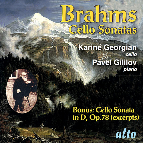 Imagen de apoyo de  BRAHMS, J.: Cello Sonatas Nos. 1 and 2 / Violin Sonata No. 1 (arr. for cello and  piano) (Georgian, Gililov)