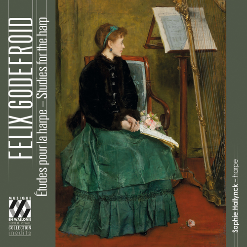 Imagen de apoyo de  GODEFROID, F.: 3 Études caractéristiques / Etude de concert, Op. 193 / 20 Études mélodiques (Studies for the Harp) (Hallynck)
