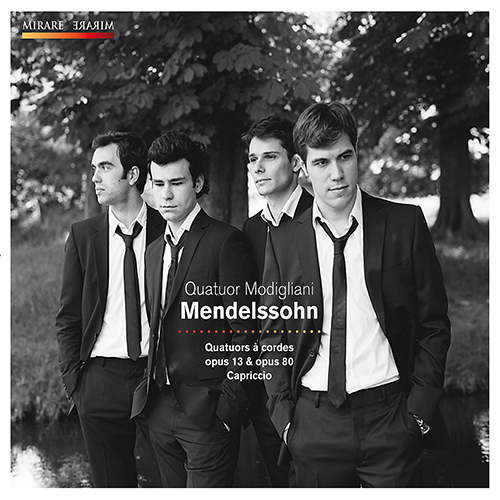 Imagen de apoyo de  MENDELSSOHN, Felix: String Quartets Nos. 2 and 6 (Modigliani Quartet)
