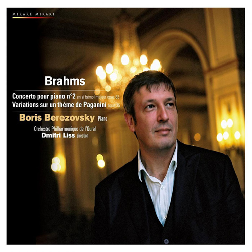 Imagen de apoyo de  BRAHMS, J.: Piano Concerto No. 2 / Paganini Variations: Book 2 (Berezovsky, Ural Philharmonic, Liss)