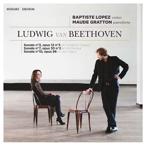 Imagen de apoyo de  BEETHOVEN, L. van: Violin Sonatas Nos. 3, 7, 10 (B. Lopez, M. Gratton)
