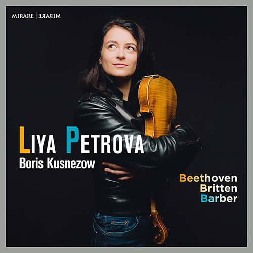 Imagen de apoyo de  Violin and Piano Recital: Petrova, Liya / Kusnezow, Boris - BEETHOVEN, L. van / BRITTEN, B. / BARBER, S.