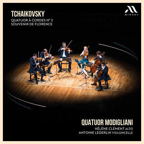 Imagen de apoyo de  TCHAIKOVSKY, P.I.: String Quartet No. 3 / Souvenir de Florence (Modigliani Quartet, Clément, Lederlin)