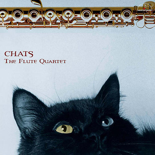 Imagen de apoyo de  Flute Quartets - BERTHOMIEU, M. / ALBÉNIZ, I. / TÁRREGA, F. / DOMENICONI, C. / THEODORAKIS, M. / GRANADOS, E. / BOCCHERINI, L. (Chats)