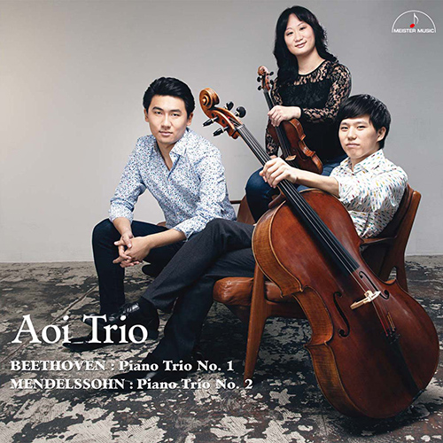 Imagen de apoyo de  BEETHOVEN, L. van: Piano Trio No. 1 / MENDELSSOHN, Felix: Piano Trio No. 2 (Aoi Trio)