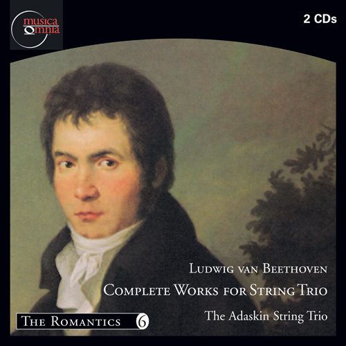 Imagen de apoyo de  BEETHOVEN, L. van: String Trios (Complete) (Adaskin String Trio)