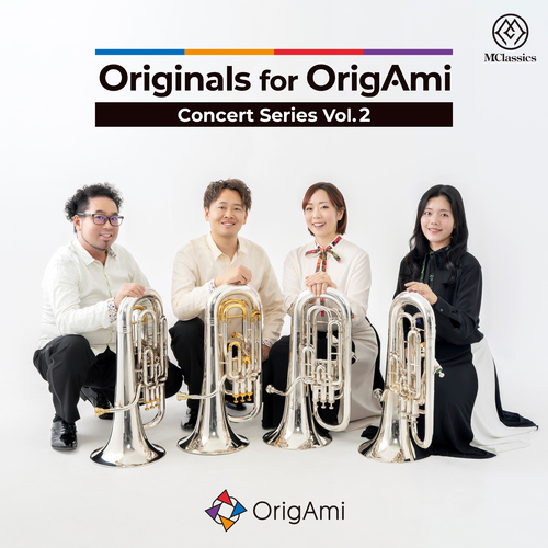 Imagen de apoyo de  ORIGINALS FOR ORIGAMI - Concert Series, Vol. 2 (Euphonium Quartet OrigAmi)