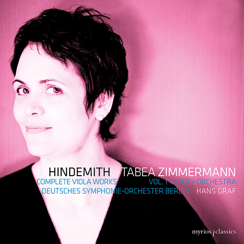Imagen de apoyo de  HINDEMITH, P.: Viola Works, Vol. 1 (Complete) (T. Zimmermann, Deutsches Symphonie-Orchester Berlin, Graf)